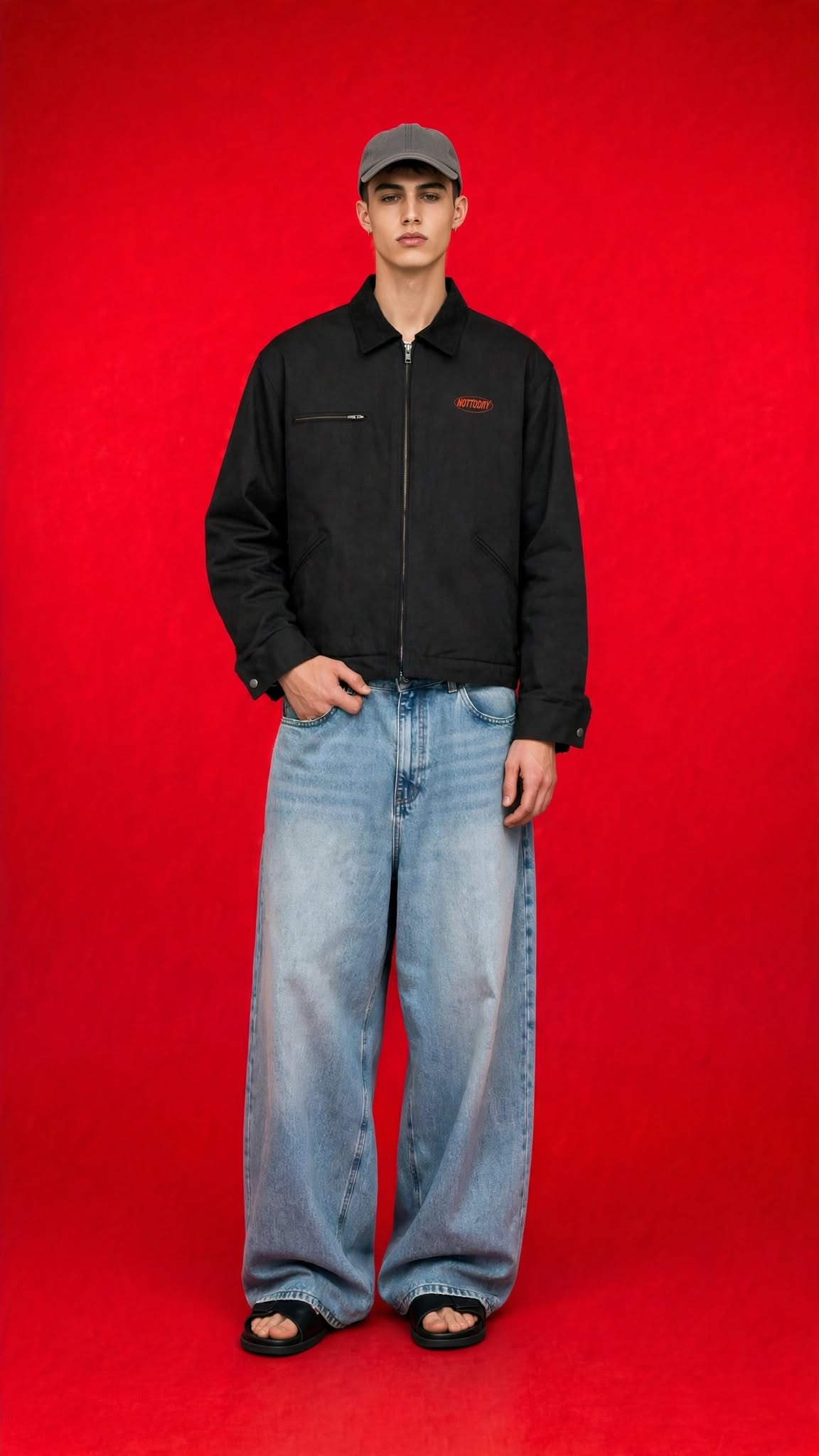 NOTTODAY® | THE RIGID SHELL (Duck Cloth Work Jacket)