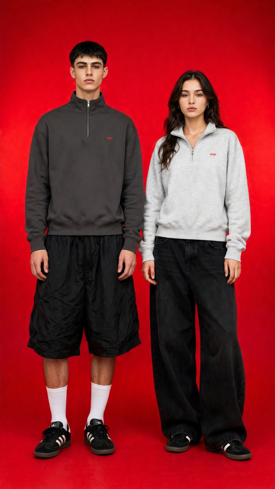 NOTTODAY® | Quarter-Zip Fleece Sweatshirt