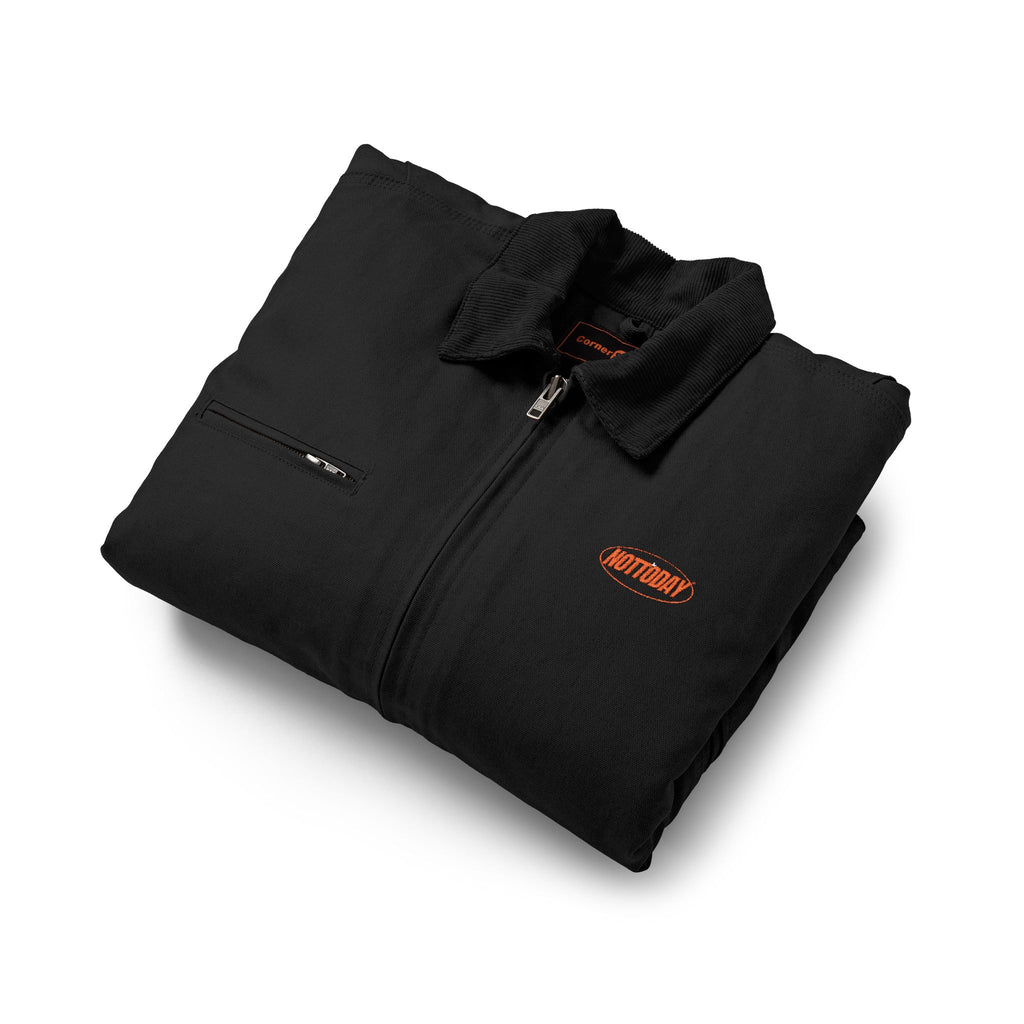 NOTTODAY® — THE RIGID SHELL (Duck Cloth Work Jacket)