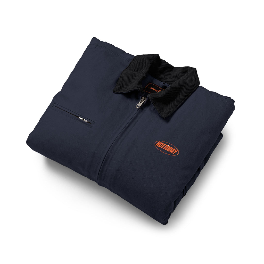 NOTTODAY® — THE RIGID SHELL (Duck Cloth Work Jacket)