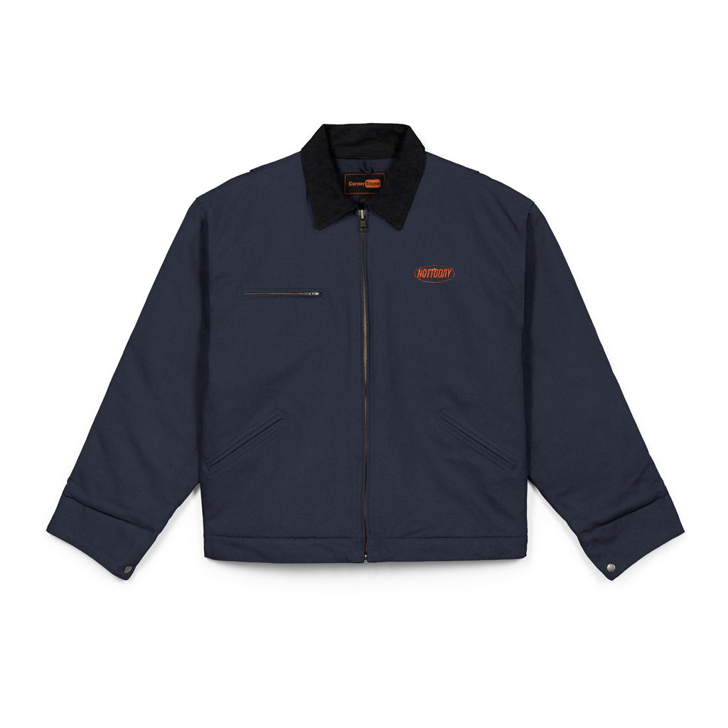NOTTODAY® — THE RIGID SHELL (Duck Cloth Work Jacket)